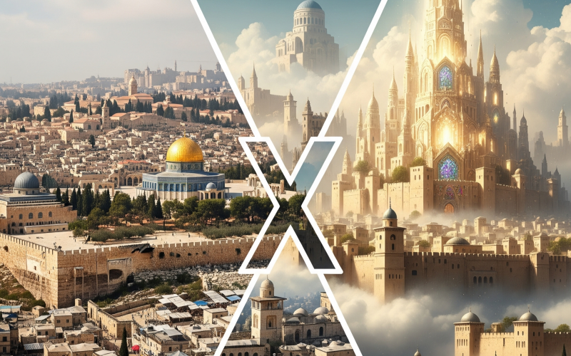 Jerusalém Terrena x Jerusalém Celestial