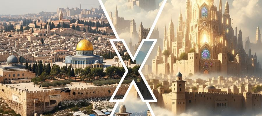 Jerusalém Terrena x Jerusalém Celestial